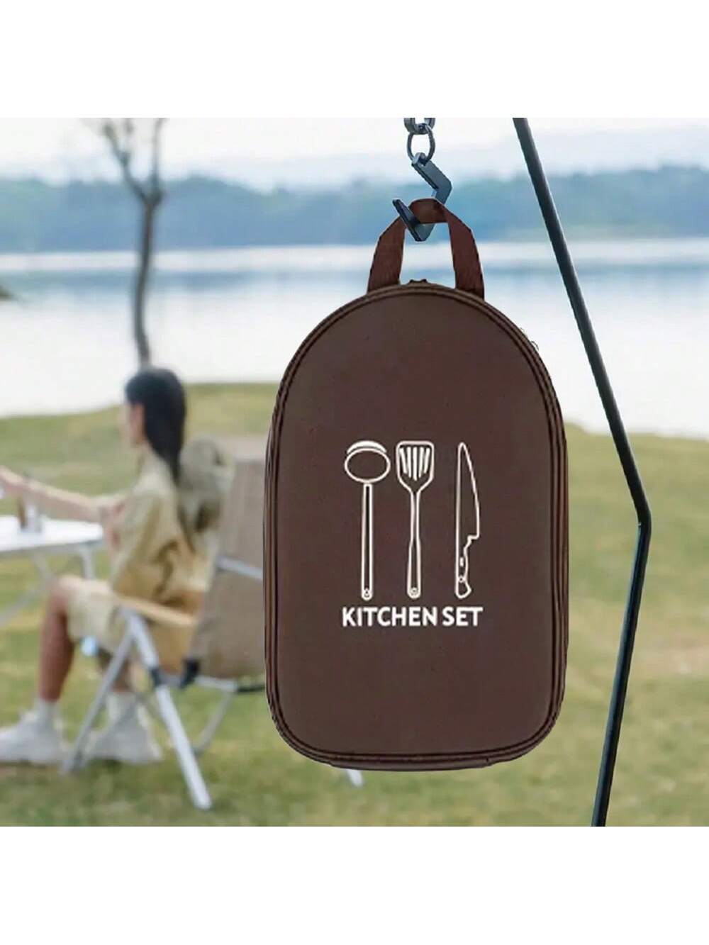 Camping Cooking Container - Tas Penyimpanan Peralatan Masak Berkemah Luar