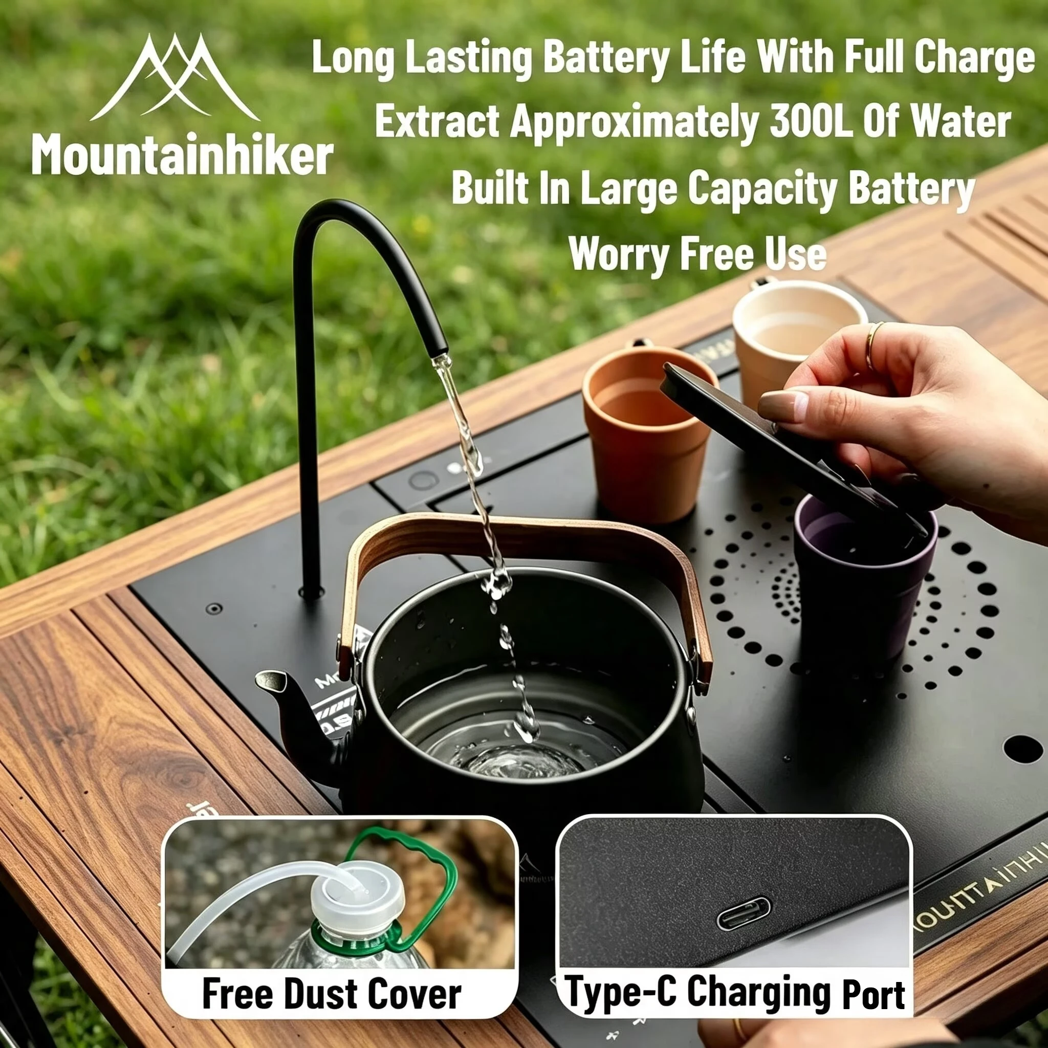 Camping Cooking Table - Dispenser Air Listrik IGT untuk Camping,