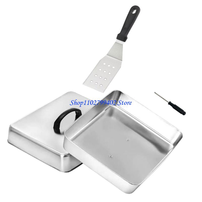 Penutup Masak Persegi 547F unt - Camping Cooking Flat Top ulasan dan harga