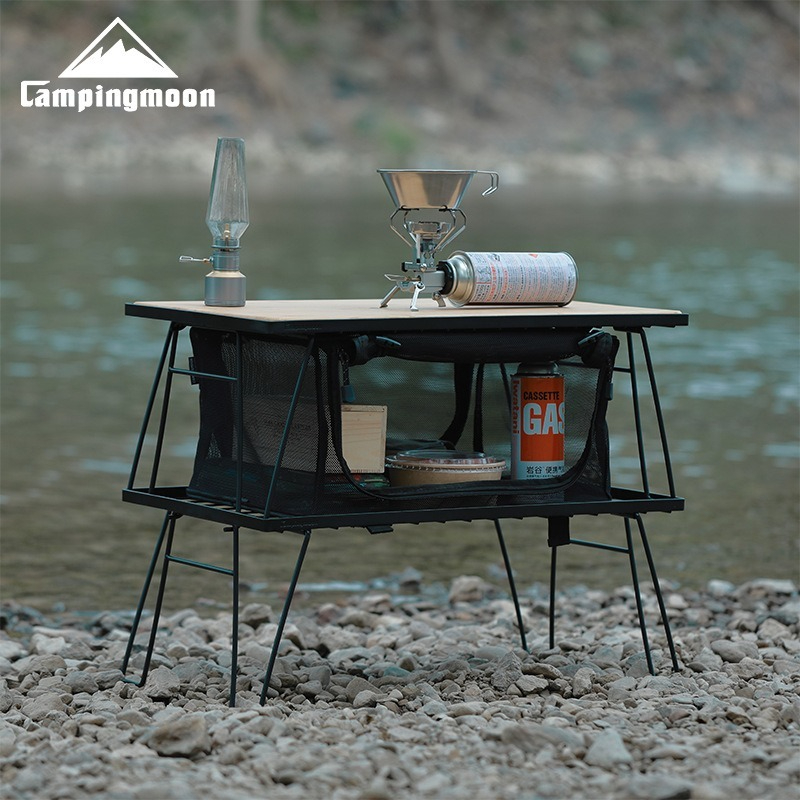 CAMPINGMOON T230 Rak Penyimpan - Camping Cooking Table ulasan dan harga