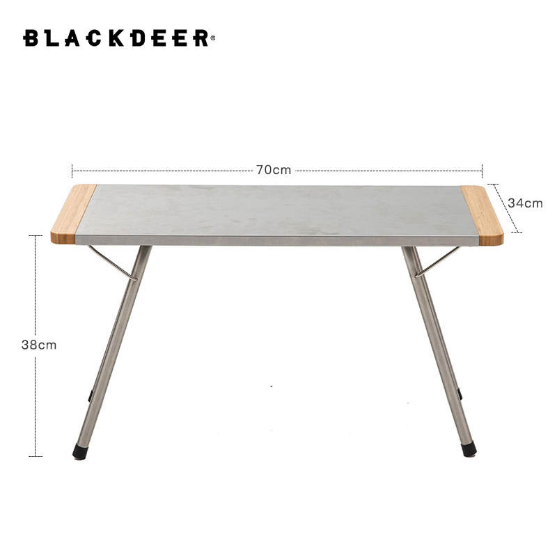 Meja Lipat Bambu Baja Tahan Ka - Camping Cooking Table ulasan dan harga