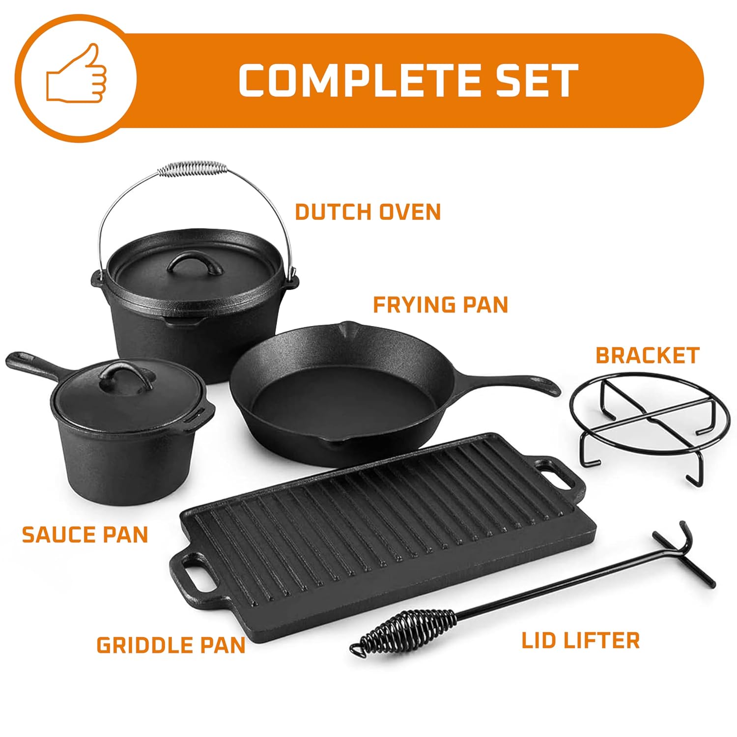 Set Peralatan Memasak untuk Be - Camp Dutch Oven Cast ulasan dan harga