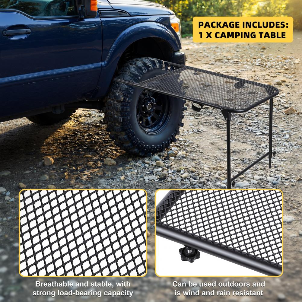 Meja Lipat Baja untuk Berkemah - Camping Cooking Table ulasan dan harga